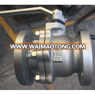 JIS 10K Ball Valve2 PC FC Floating Full Bore