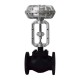 PN16/25C DN15-300MM  High Quality Industrial Pneumatic Control Flanged Cast Steel Valve