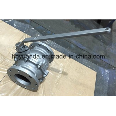 JIS/Ks Full Bore PTFE Seat 10k Cast Iron Ball Valve